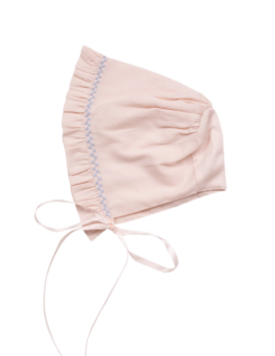 Waverly Gown Pink with Flowers & Bonnet