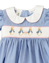 Rosie Peter Rabbit Smocked Waist Bubble