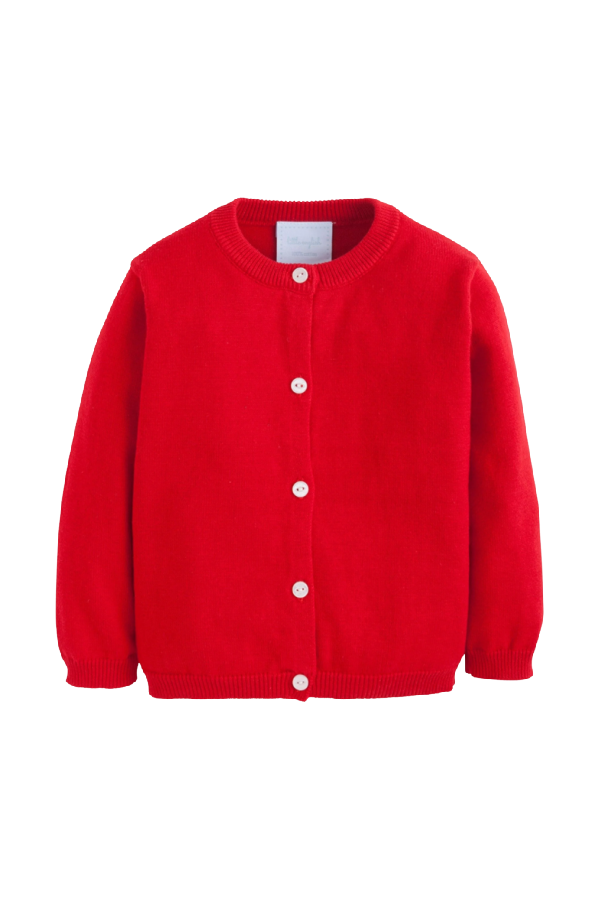 Essential Cardigan - Red