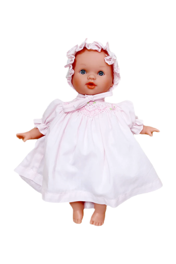 Abby 10" Doll with Pink Dress and Bonnet
