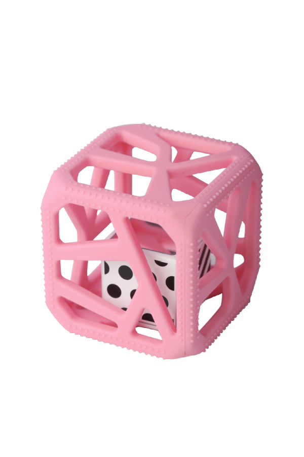 Chew Cube in Pink