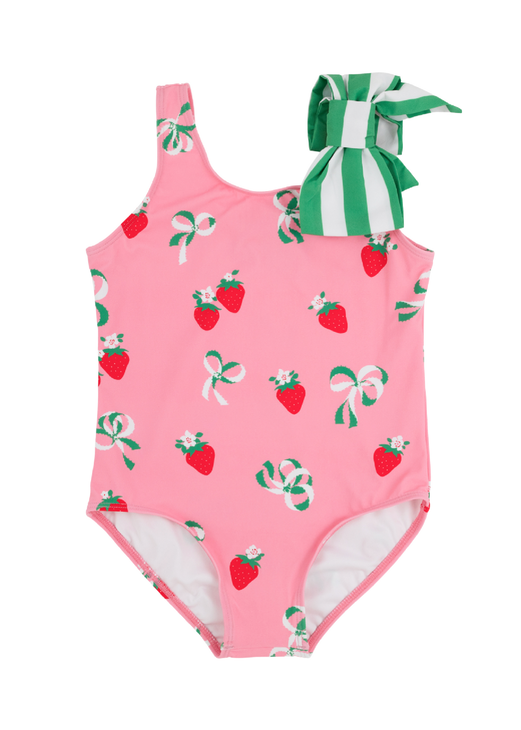 Brookhaven Bow Bathing Suit Bow and Berry Hamptons Hot Pink