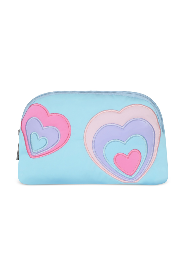 Happy Hearts Oval Cosmetic Bag