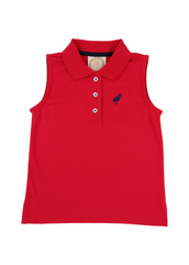 Sleeveless Anna Price Polo Richmond Red