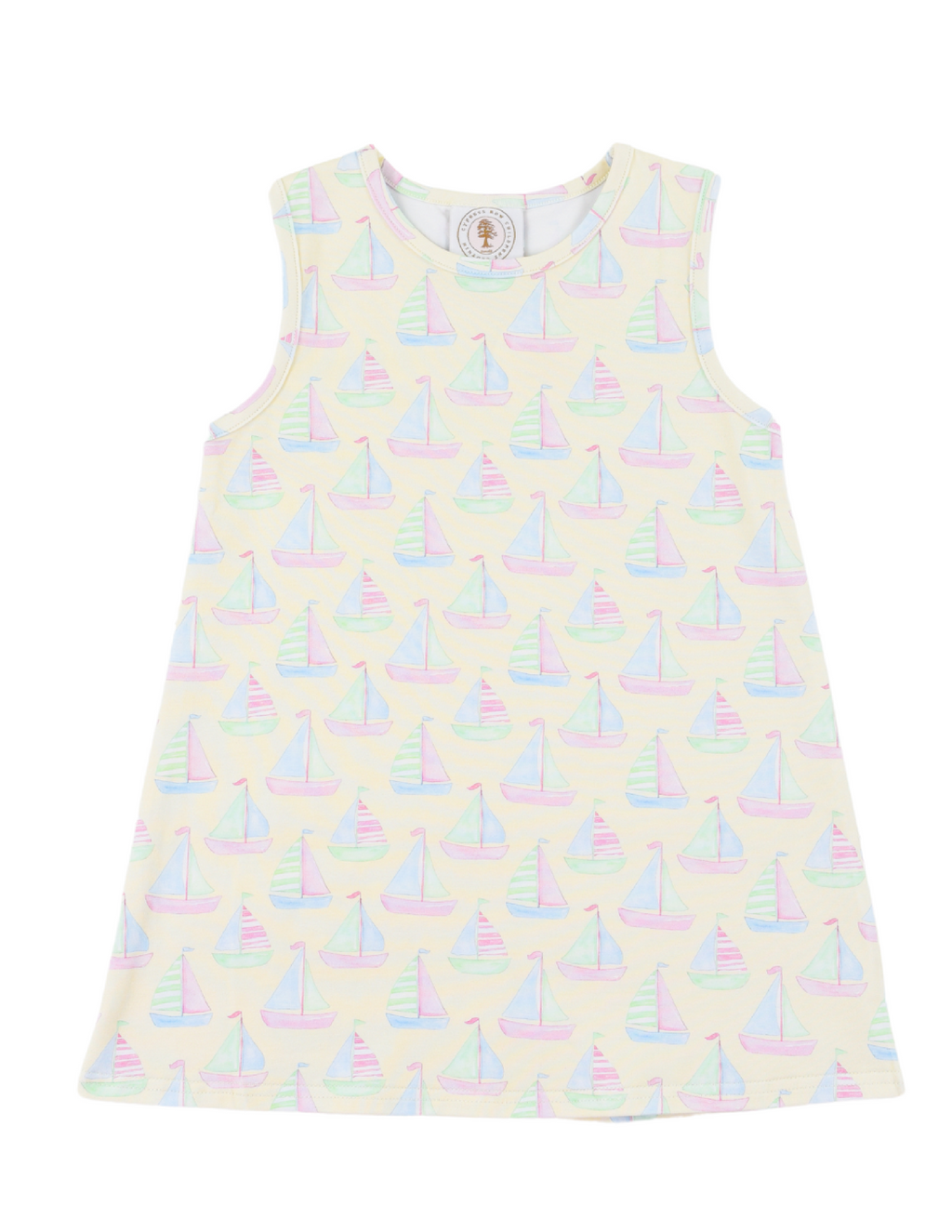 Seas the Day Sleeveless Susie Swing Dress