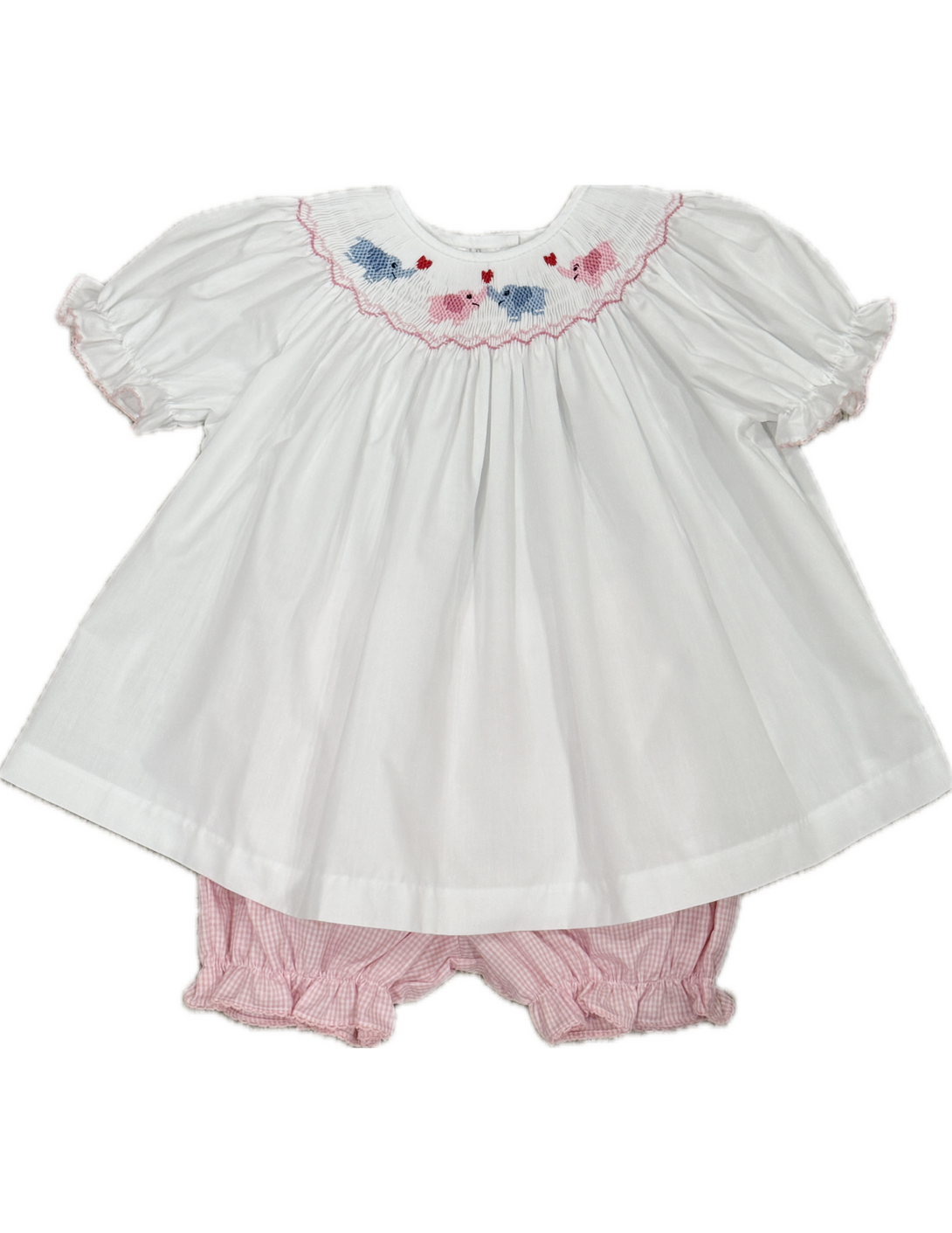 Emma Bloomer Set Valentine Elephants