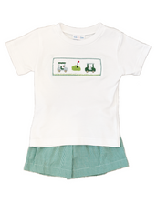Tom Golf Smocked Short Set