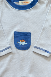 Dino Pocket Romper