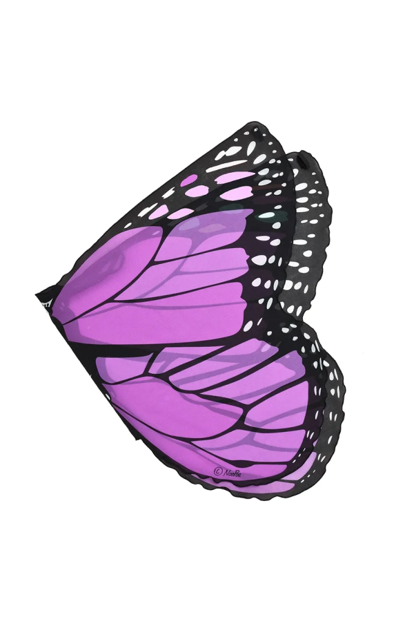 Purple Glitter Butterfly Wings