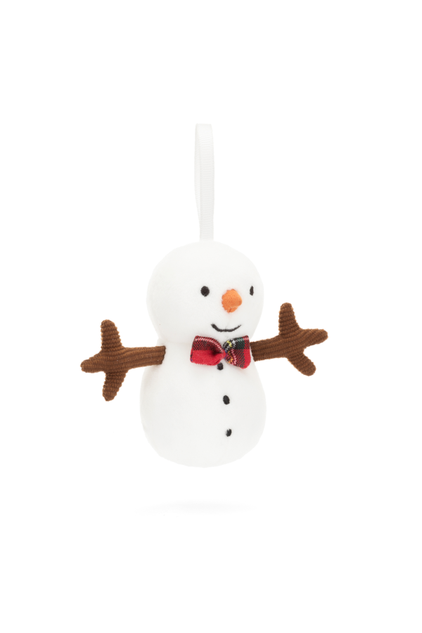 Festive Folly Snowman Ornament