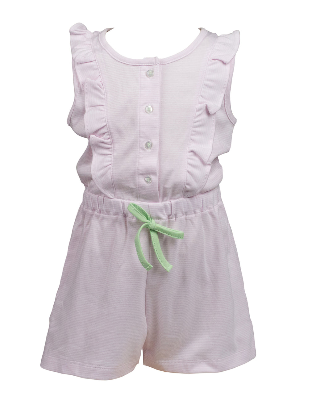 Pink and Green Stripe Romper PRE-ORDER