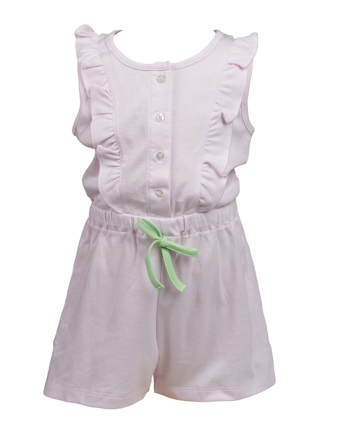 Pink and Green Stripe Romper PRE-ORDER