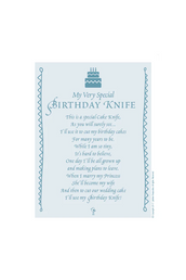 Birthday Knife in Bright Dot