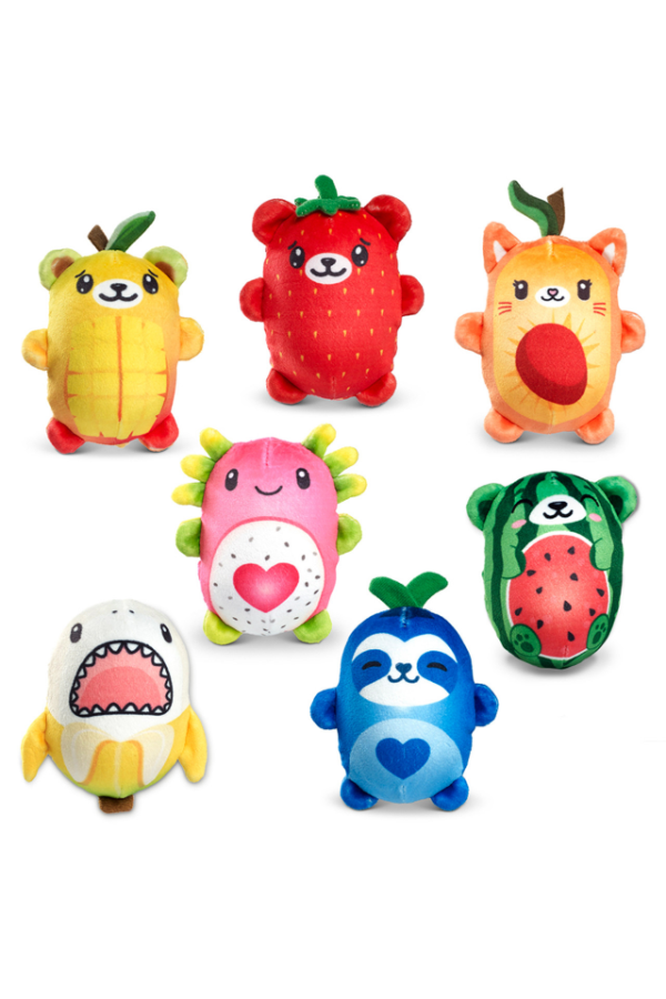 Bubble Stuffed Squishy Friends - Fruit Mashup Edition