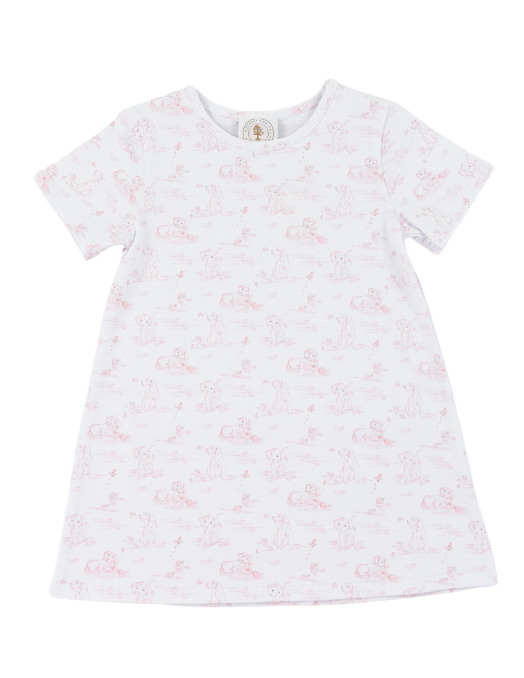 Snips and Snails Pink Susie Swing Dress