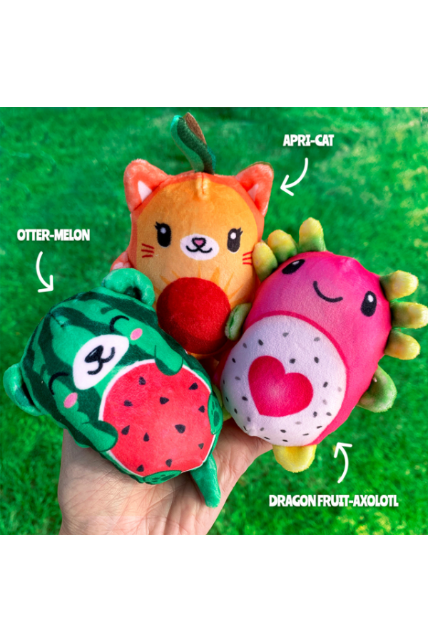 Bubble Stuffed Squishy Friends - Fruit Mashup Edition