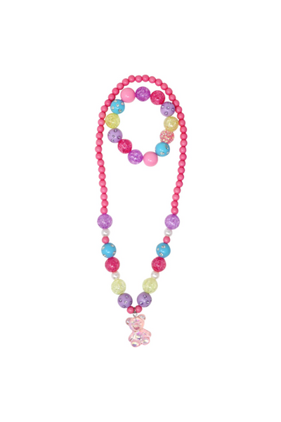 Gummy Bear Necklace and Bracelet Set