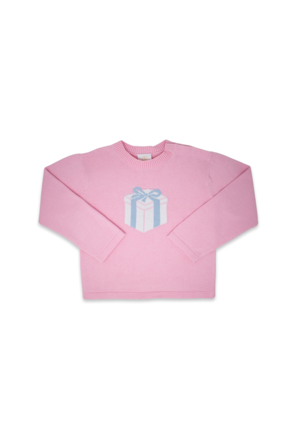 Cozy Up Sweater in Pink Knit Present PRE-ORDER