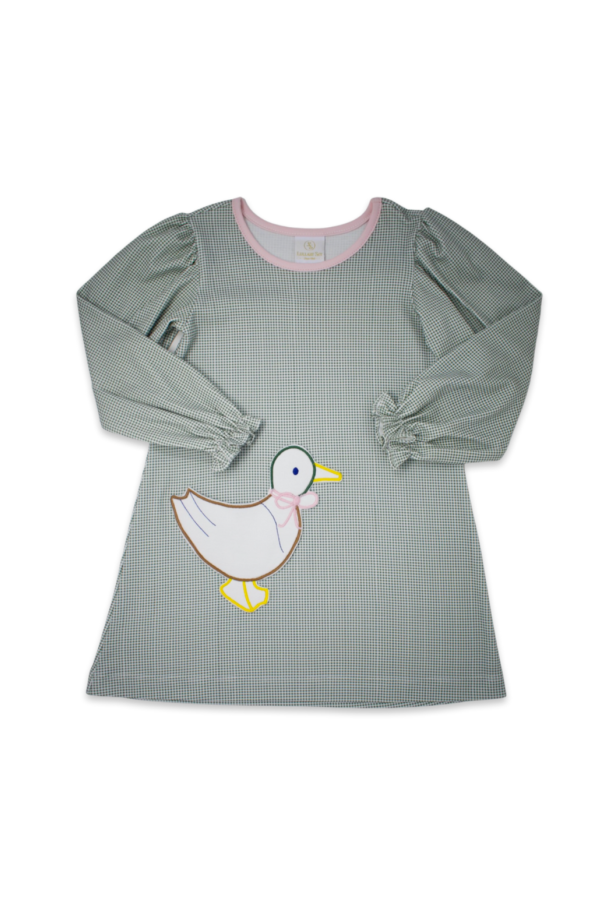 Faith Dress in Duck