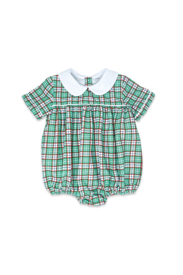 Covington Bubble in Green Plaid