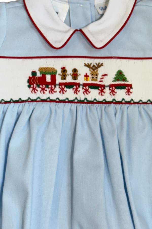 Train Smocked Bubble