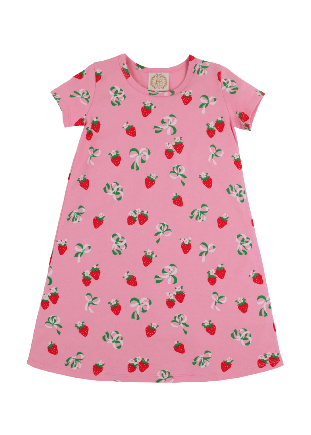 Polly Play Dress Bow and Berry Hamptons Hot Pink Richmond Red