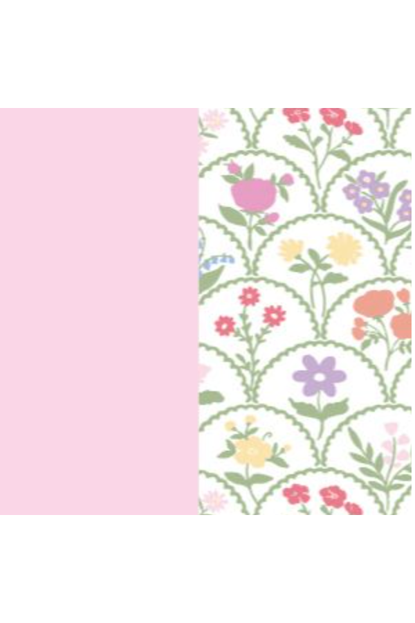 Lauren Underwear Set - Garden Floral and Light Pink