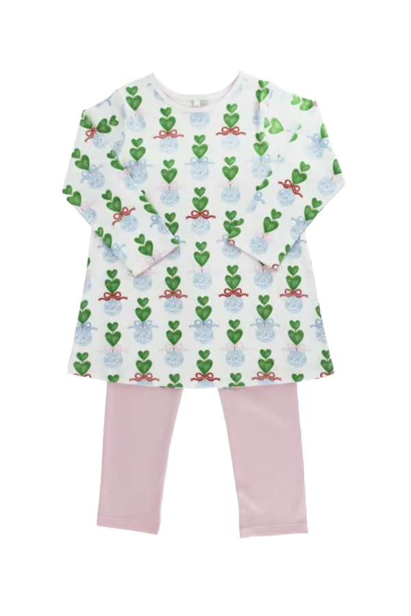 Topiary Printed Tunic Pant Set