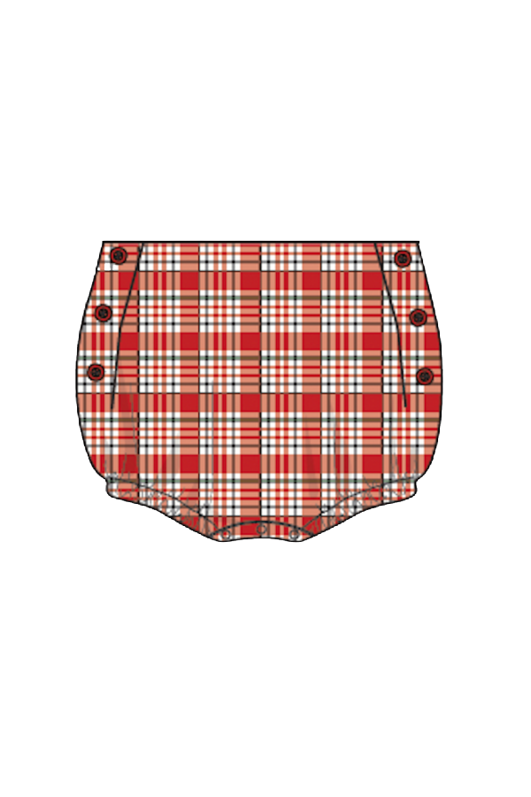 Jam Panty - Holiday Plaid