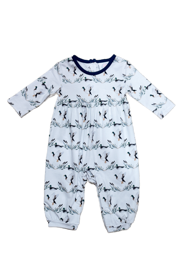 Mannered Mallards Boys Parker Playsuit