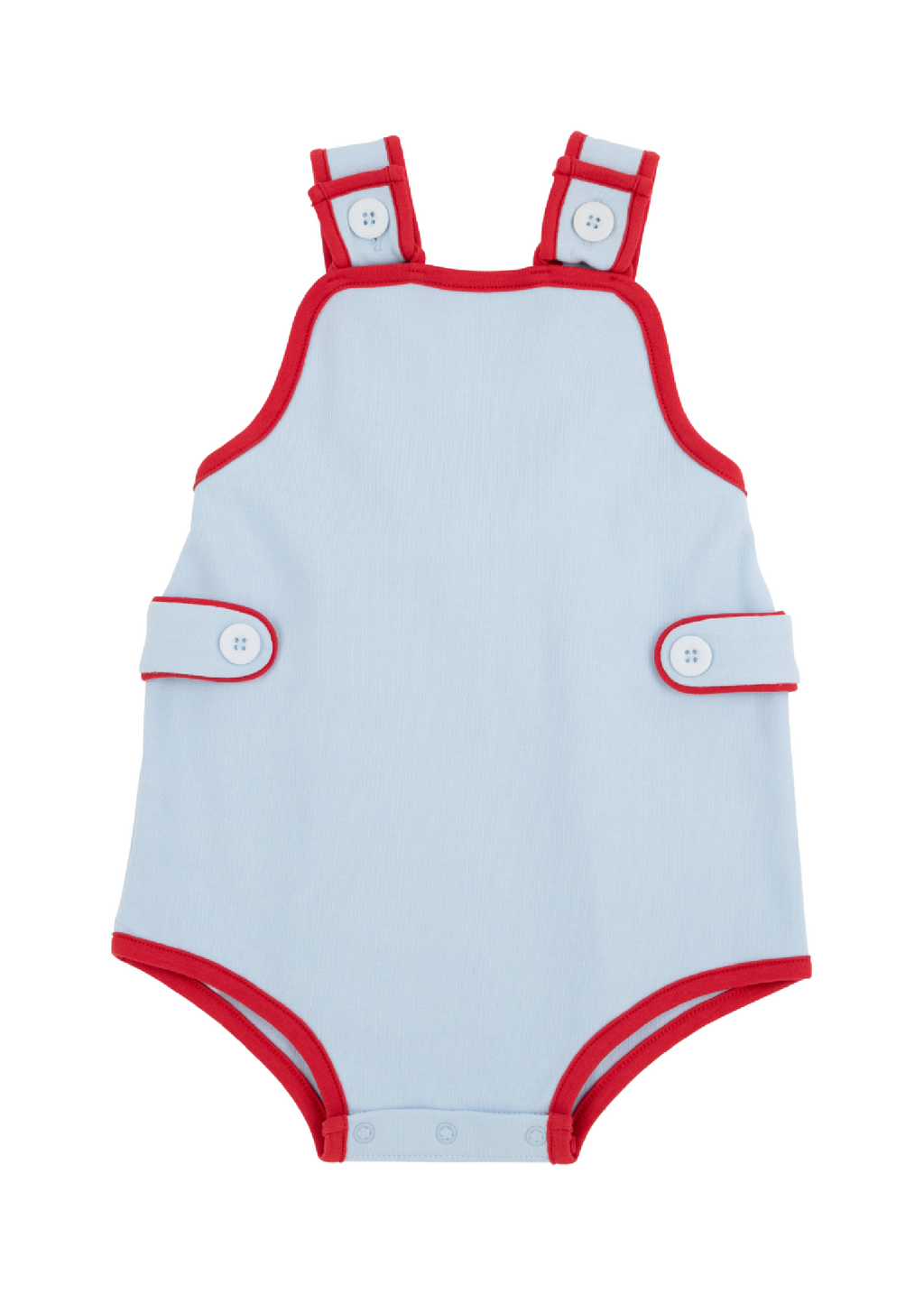 Skipper Sunsuit Pima Buckhead Blue Richmond Red