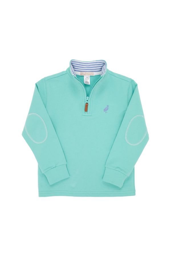 Hayword Half Zip Turks Teal