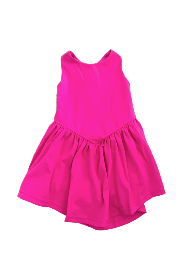 Active Tennis Dress in Fuchsia