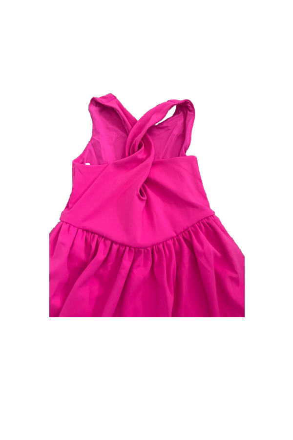 Active Tennis Dress in Fuchsia