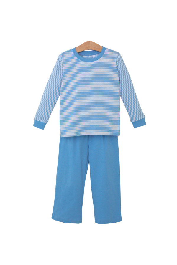 Miller Pants Set Cornflower Blue Stripe