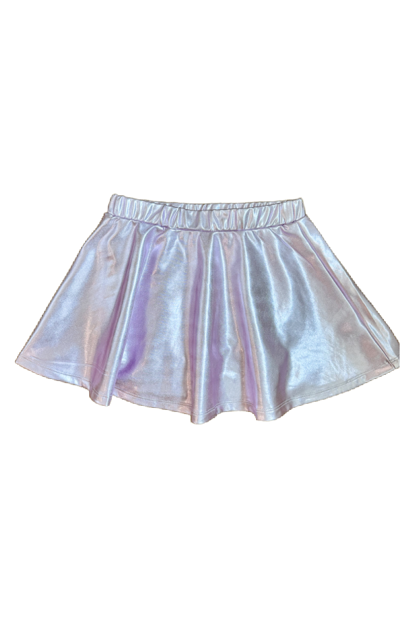 Metallic Lavender Skort