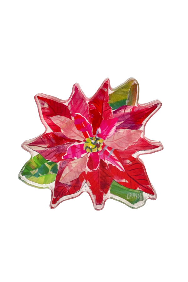 Acrylic Poinsettia