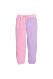 Color Block Jogger - Pink & Lilac