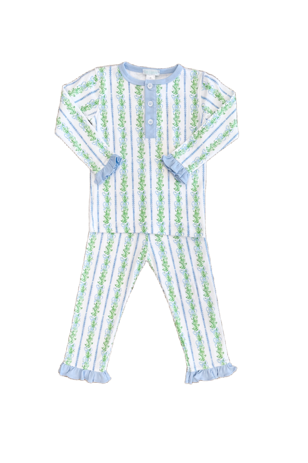 Vines Girl Two Piece Pajama Set