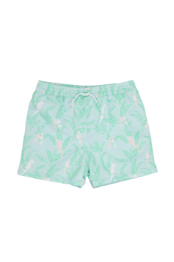 Tortola Swim Trunks - Parrot Island Palms