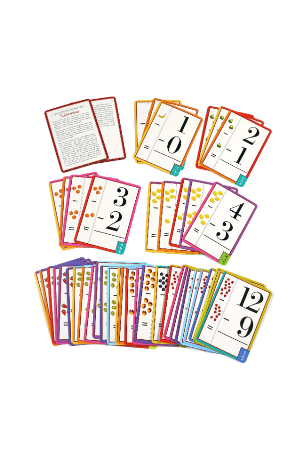 Subtraction Flash Cards