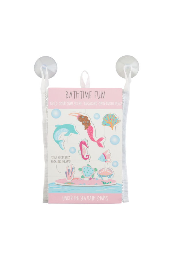 Pink Ocean Bath Stickable Set