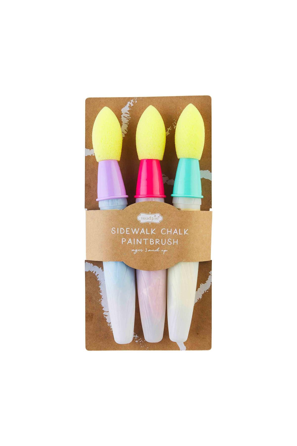 Pink Paint Brush Chalk Set