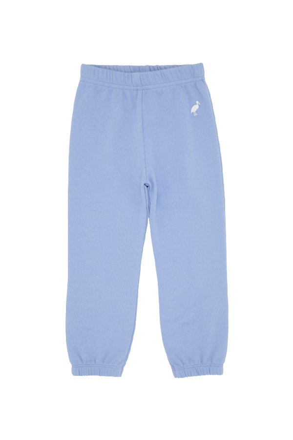 Gates Sweeney Sweatpant - Park City Periwinkle/Worth Ave White