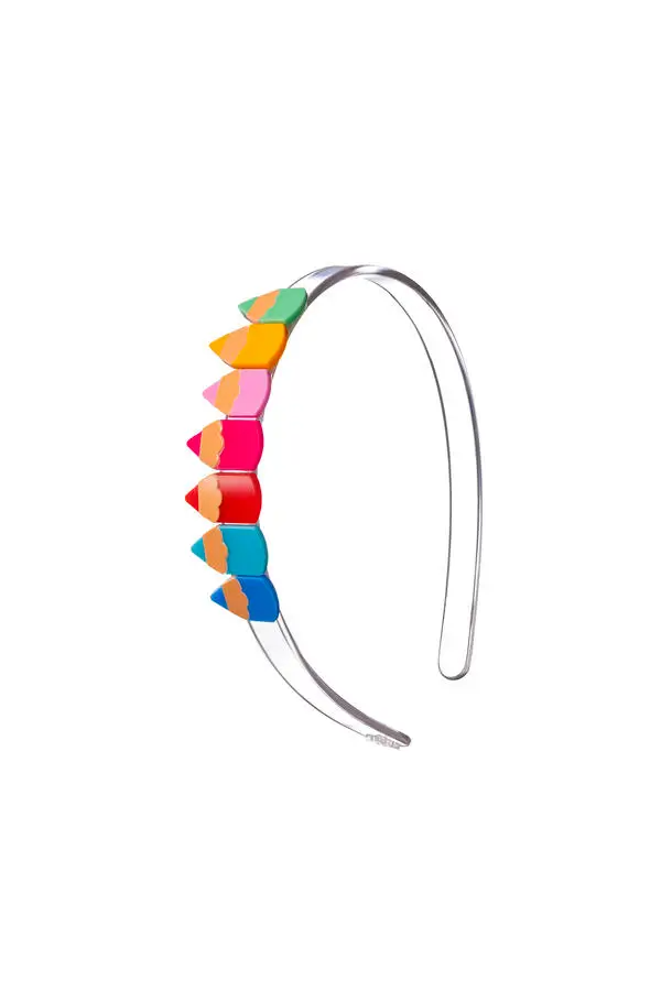 Pencils Vibrant Colors Headband