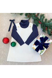 Tatum's Turtleneck Jersey Cotton in Nantucket Navy