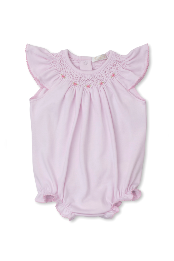 Premier CLB Summer Hand Smocked Bubble in Light Pink