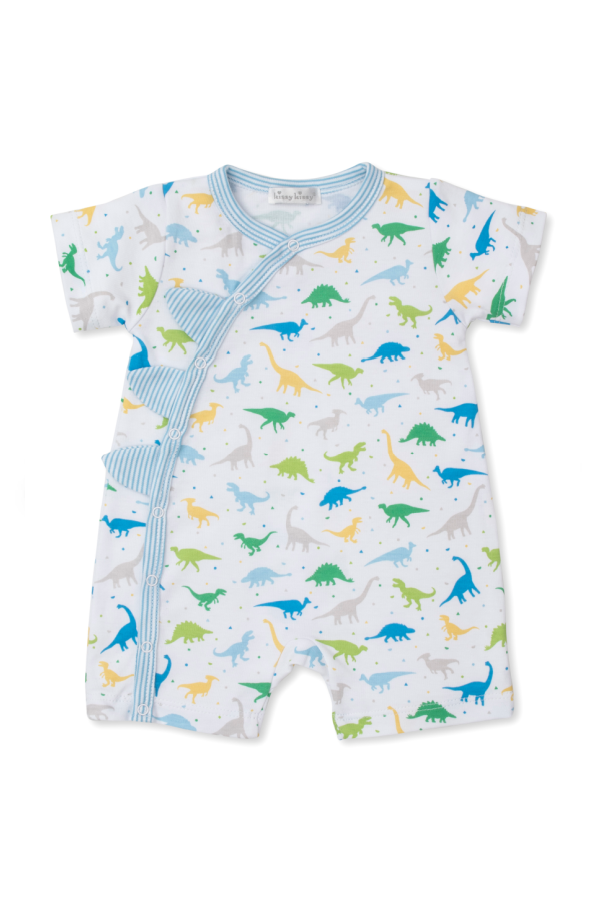 Dinosaurs Galore Print Short Playsuit