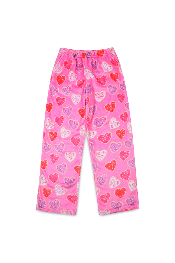 Heart Cookies Plush Pants