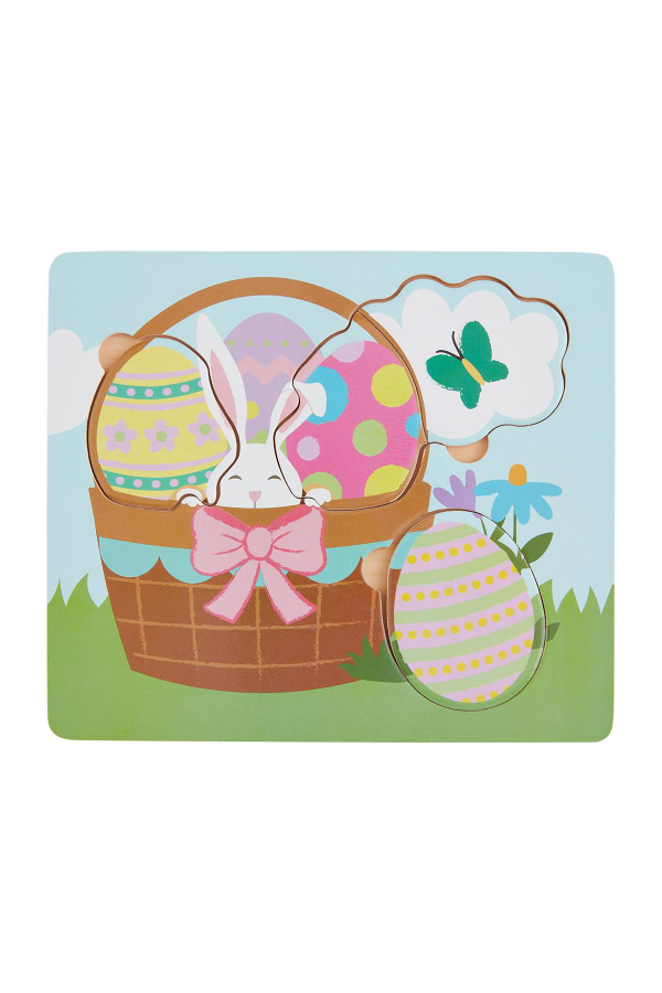 Easter Basket Stacking Puzzle